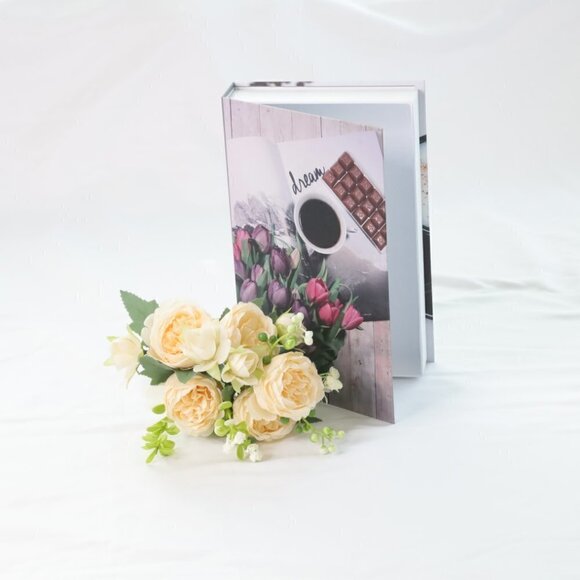 NEW Luxury Decoration Coffee Table Fashion Art Faux Book Storage Box - Picture 5 of 8